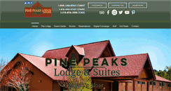 Desktop Screenshot of pinepeakscrosslake.com